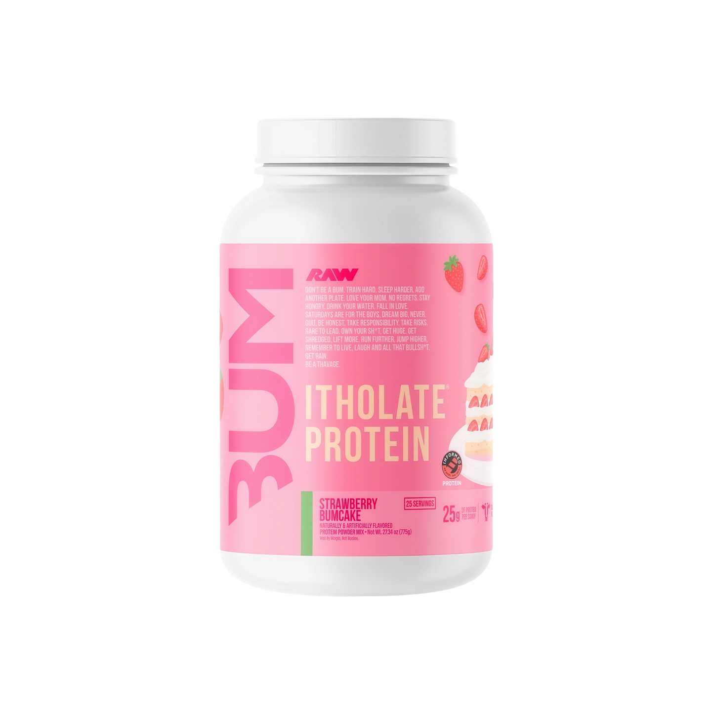 Raw Nutrition BUM Itholate Protein Powder 25 Servings